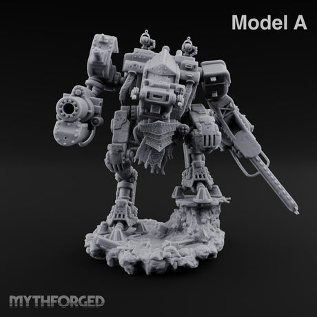 Pick Your Arms, Pick Your Funeral Warforged Heavy War Walker A — No FX