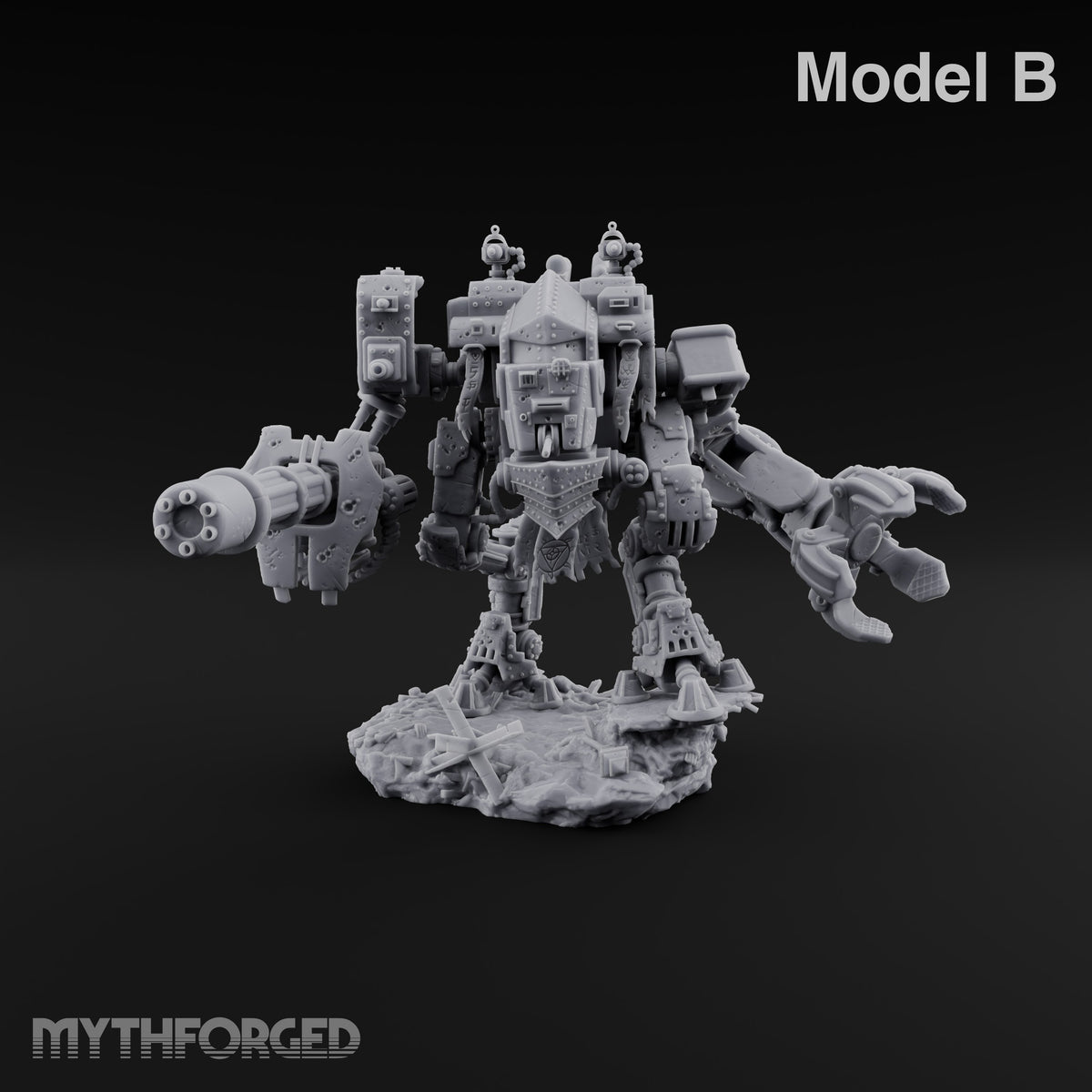 Pick Your Arms, Pick Your Funeral Warforged Heavy War Walkers — B · No FX