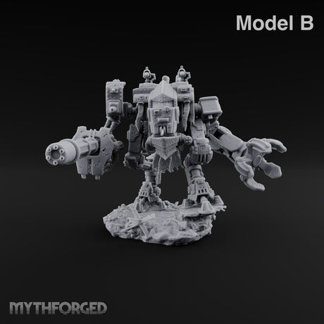 Pick Your Arms, Pick Your Funeral Warforged Heavy War Walkers — B · No FX