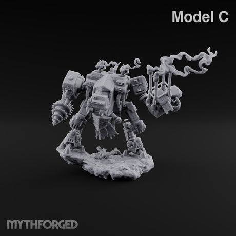 Pick Your Arms, Pick Your Funeral Warforged Heavy War Walker C — FX