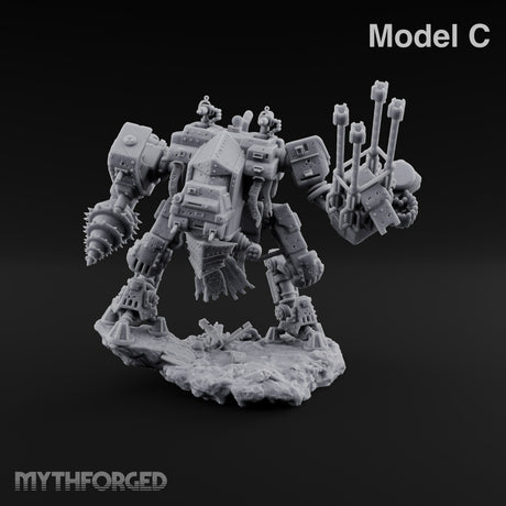 Pick Your Arms, Pick Your Funeral Warforged Heavy War Walkers — C · No FX