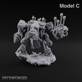 Pick Your Arms, Pick Your Funeral Warforged Heavy War Walker C — No FX