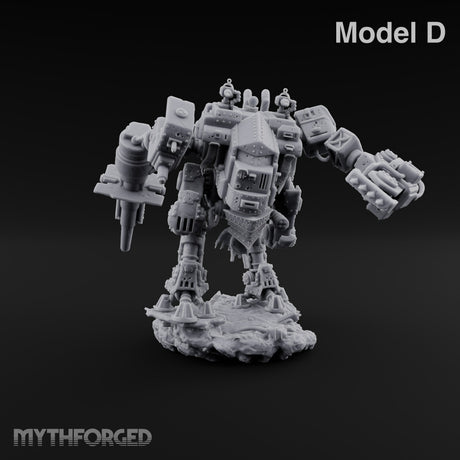 Pick Your Arms, Pick Your Funeral Warforged Heavy War Walkers — D · No FX