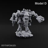 Pick Your Arms, Pick Your Funeral Warforged Heavy War Walker D