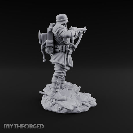 Breathing Through Brass Hoses Human Gas-Masked Shocktrooper A — FX