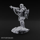 Breathing Through Brass Hoses Human Gas-Masked Shocktrooper A — FX