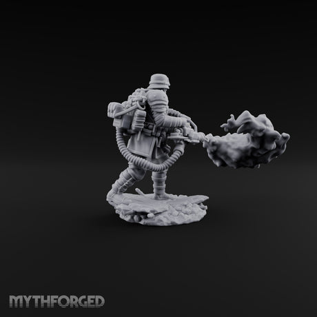 Breathing Through Brass Hoses Human Gas-Masked Shocktrooper E — FX