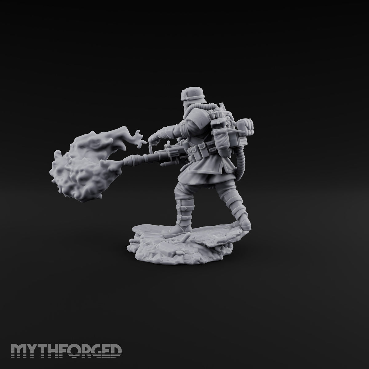 Breathing Through Brass Hoses Human Gas-Masked Shocktrooper E — FX