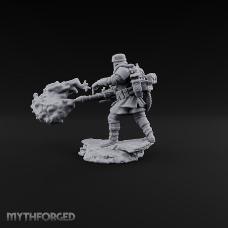 Breathing Through Brass Hoses Human Gas-Masked Shocktrooper E — FX