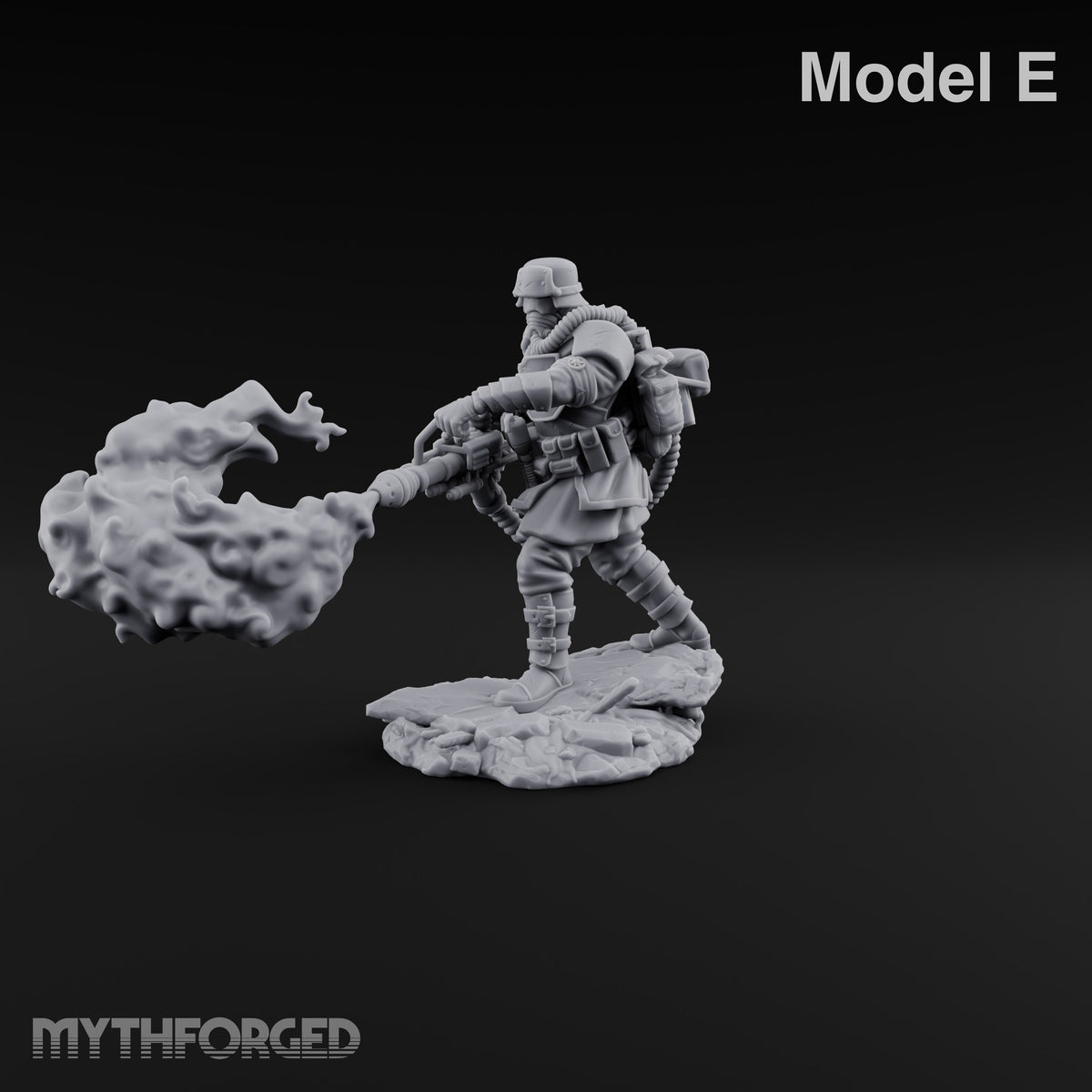 Breathing Through Brass Hoses Human Gas-Masked Shocktrooper E — FX