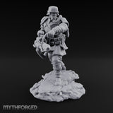 Breathing Through Brass Hoses Human Gas-Masked Shocktroopers — E · No FX