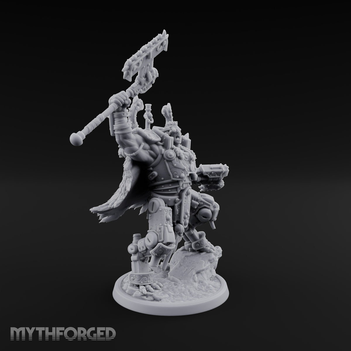 Thunder in Both Fists Space Orc Warlord — 1