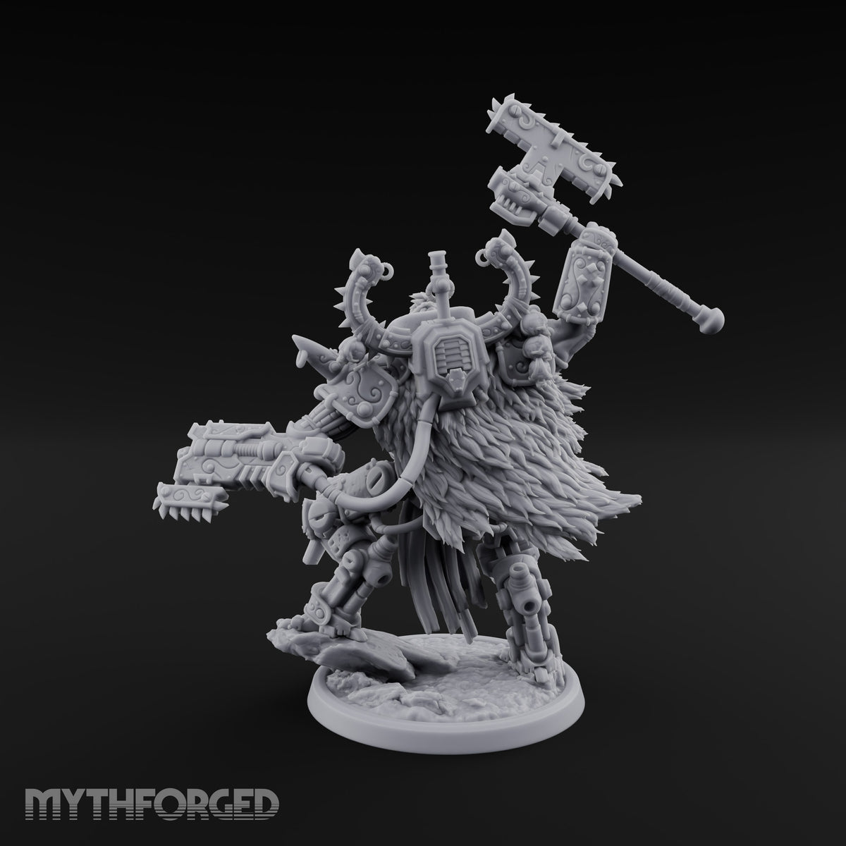 Thunder in Both Fists Space Orc Warlord — 1