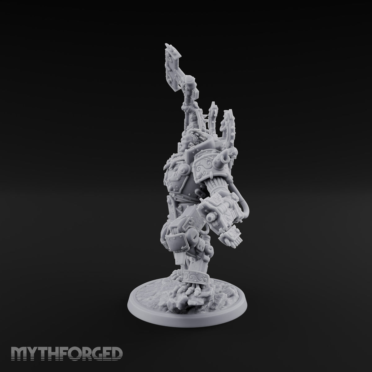 Thunder in Both Fists Space Orc Warlord — 1