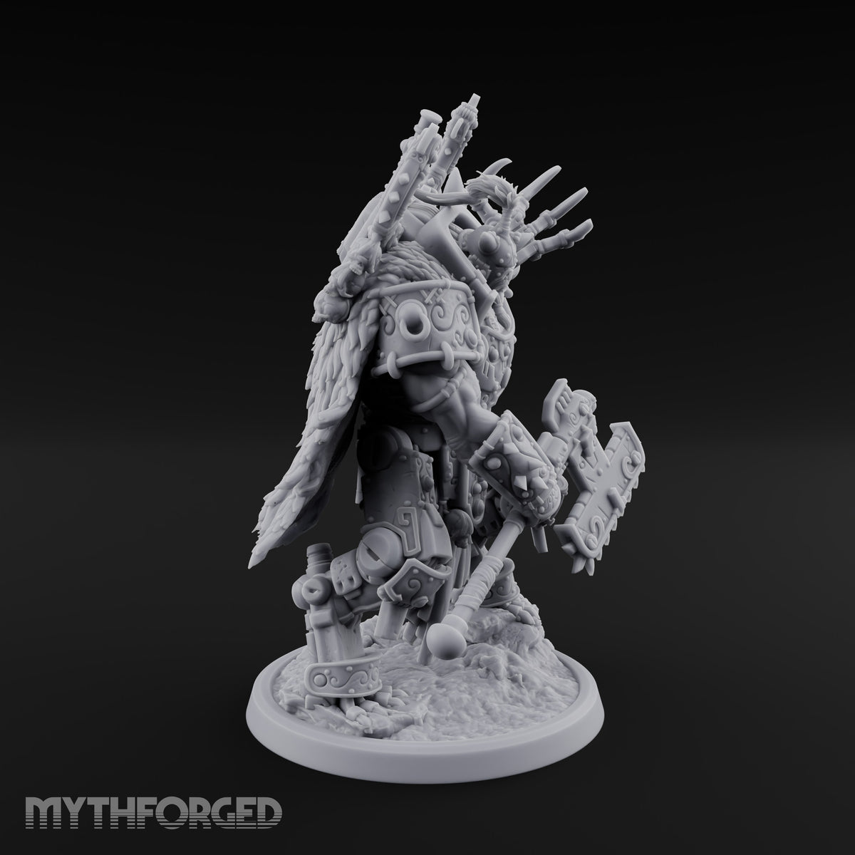 Thunder in Both Fists Space Orc Warlord — 2