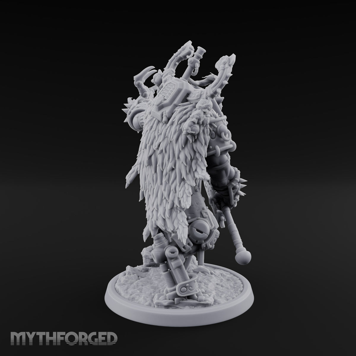 Thunder in Both Fists Space Orc Warlord — 2