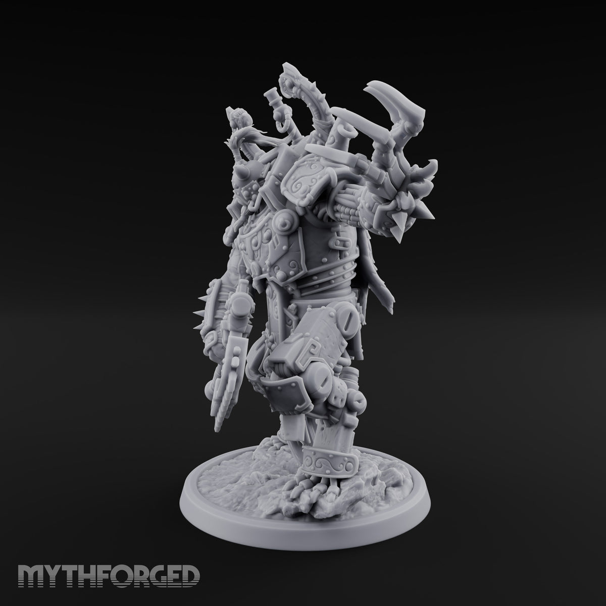 Thunder in Both Fists Space Orc Warlord — 2