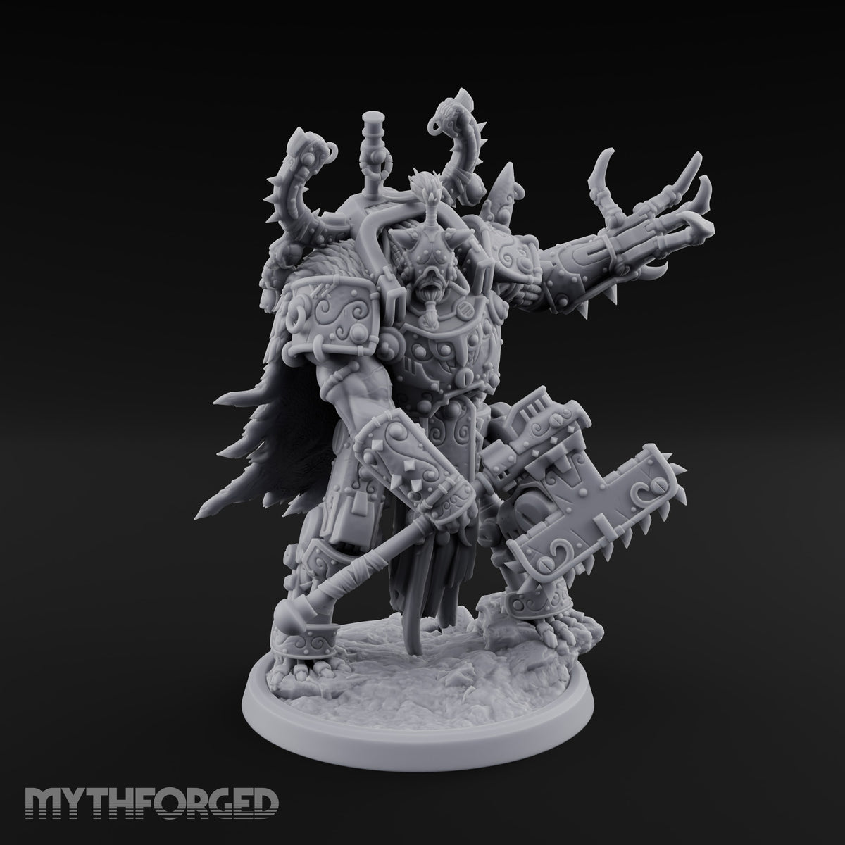 Thunder in Both Fists Space Orc Warlord — 2