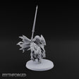 Charging Through Moonrise Vampire Lord on Armoured Horse with Lance and Shield