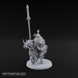 Hooves Thunder, Horns Gleam Human Horned Cavalry Warrior A