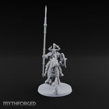 Hooves Thunder, Horns Gleam Human Horned Cavalry Warrior D