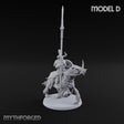 Hooves Thunder, Horns Gleam Human Horned Cavalry Warrior D