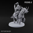 Hooves Thunder, Horns Gleam Human Horned Cavalry Warrior E
