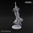 Hooves Thunder, Horns Gleam Human Horned Cavalry Warrior I