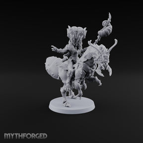 Saddle Up, Drone Nobody Chasme Winged Insect Demon Rider on Giant Insect Mount
