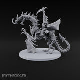 Pale and Unhurried Vampire Lord with Banner and Skull Spirits on Skeletal Mount — Scythe