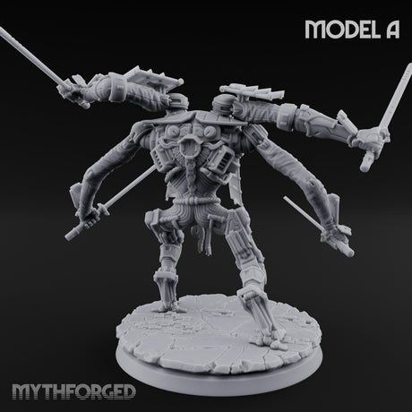 Multi Armed Slashing Automaton Warrior A gallery 4