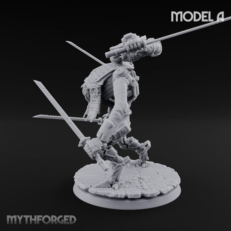 Multi Armed Slashing Automaton Warrior A gallery 6