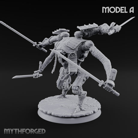 Multi Armed Slashing Automaton Warrior A gallery 7