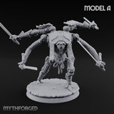 Multi Armed Slashing Automaton Warrior A Miniature for Dungeons and Dragons, Pathfinder or other TTRPGs