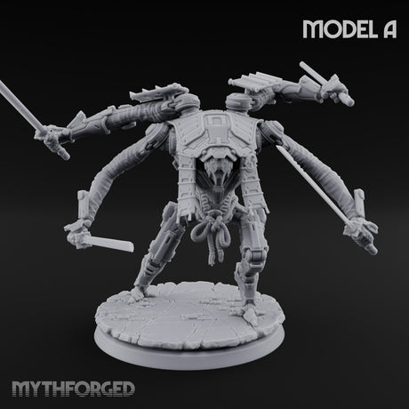 Multi Armed Slashing Automaton Warrior A gallery 8