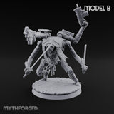 Multi Armed Slashing Automaton Warrior B Miniature for Dungeons and Dragons, Pathfinder or other TTRPGs