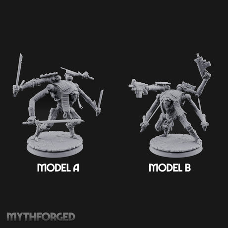 Multi Armed Slashing Automaton Warriors — Full Set