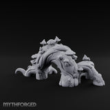 Mushroom-Furred Spine-Studded Huge Arching Root Miniature for Dungeons and Dragons, Pathfinder or other TTRPGs