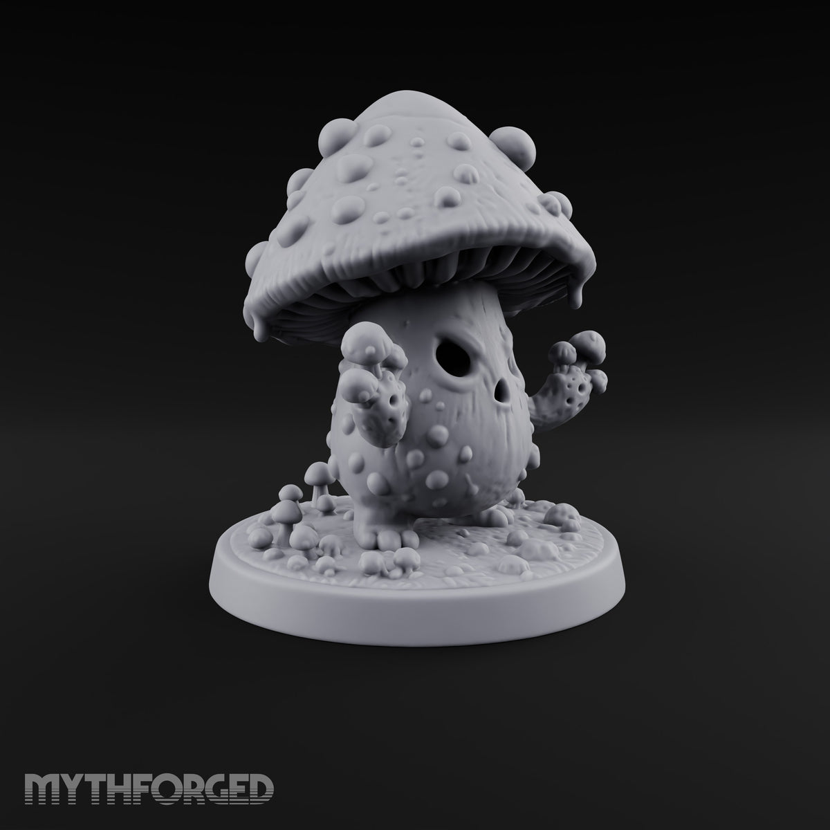 Trespassers Feed the Colony Myconid Guardian