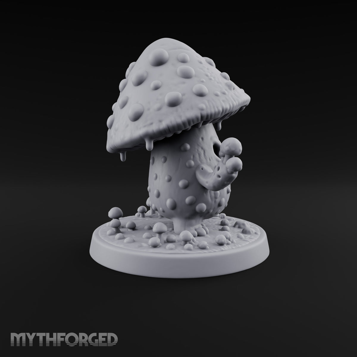 Trespassers Feed the Colony Myconid Guardian