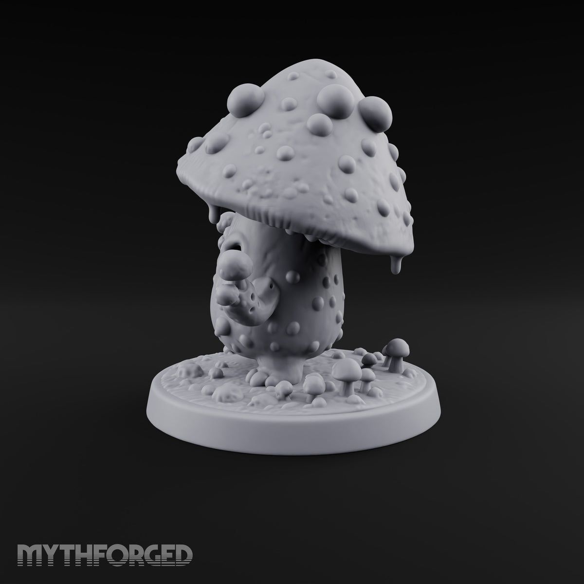 Trespassers Feed the Colony Myconid Guardian