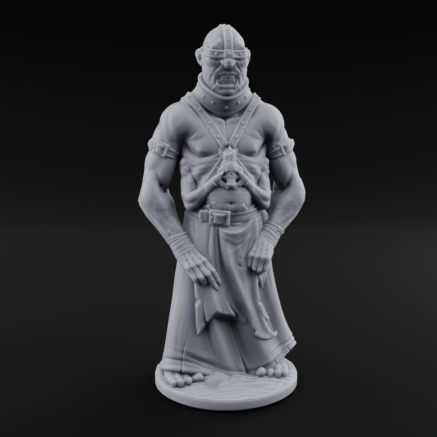 Too Many Arms Human Mutant Miniature for Dungeons and Dragons, Pathfinder or other TTRPGs