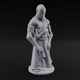 Too Many Arms Human Mutant Miniature for Dungeons and Dragons, Pathfinder or other TTRPGs