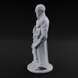 Too Many Arms Human Mutant Miniature for Dungeons and Dragons, Pathfinder or other TTRPGs