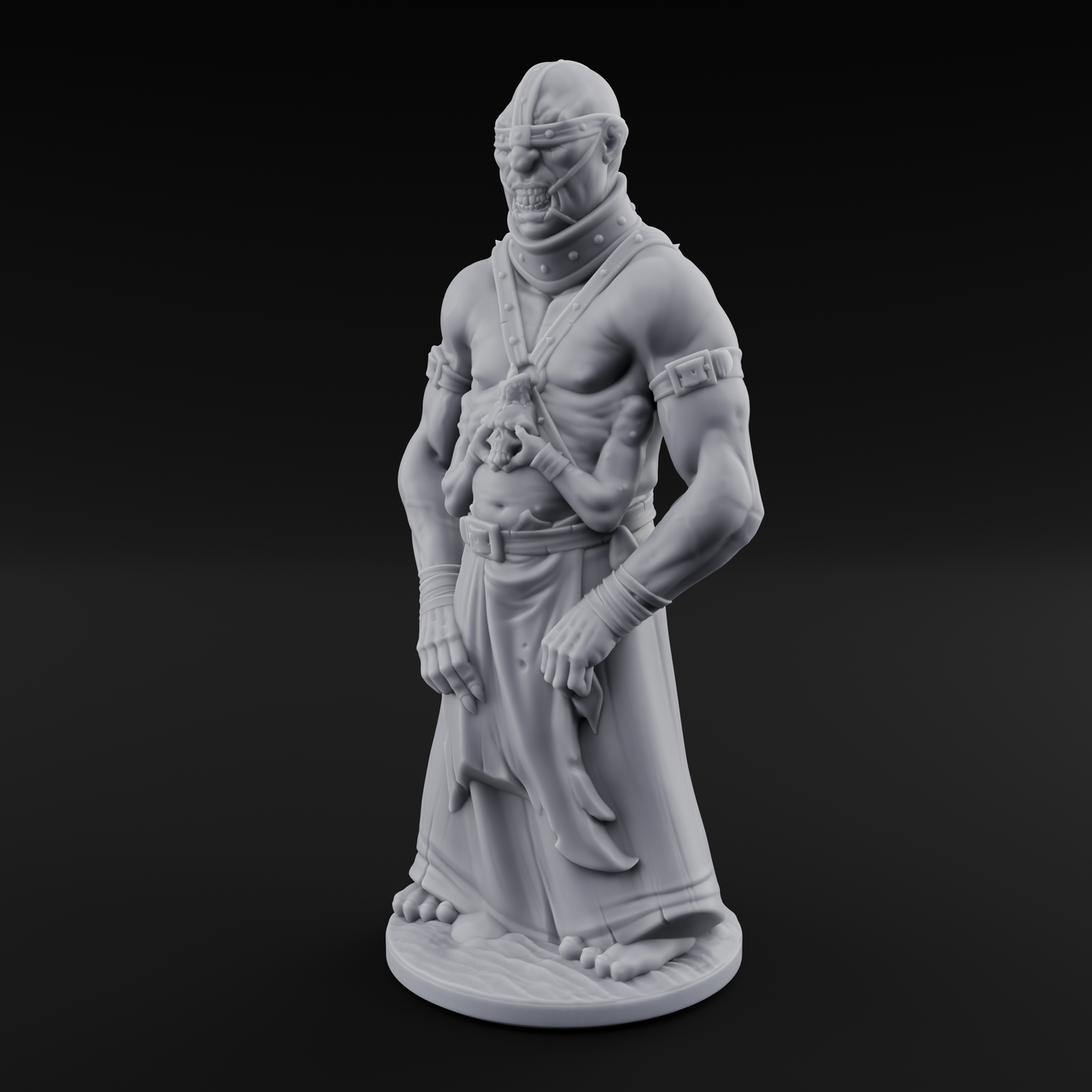 Too Many Arms Human Mutant Miniature for Dungeons and Dragons, Pathfinder or other TTRPGs