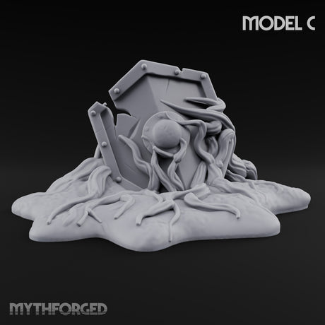 Rot Moved In, Rank and File Fungal Battlefield Terrain Props — C