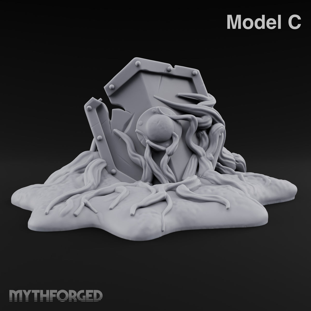 Rot Moved In, Rank and File Fungal Battlefield Terrain Prop C