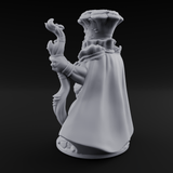 Belly Out Beckoning Myconid Oracle Miniature for Dungeons and Dragons, Pathfinder or other TTRPGs