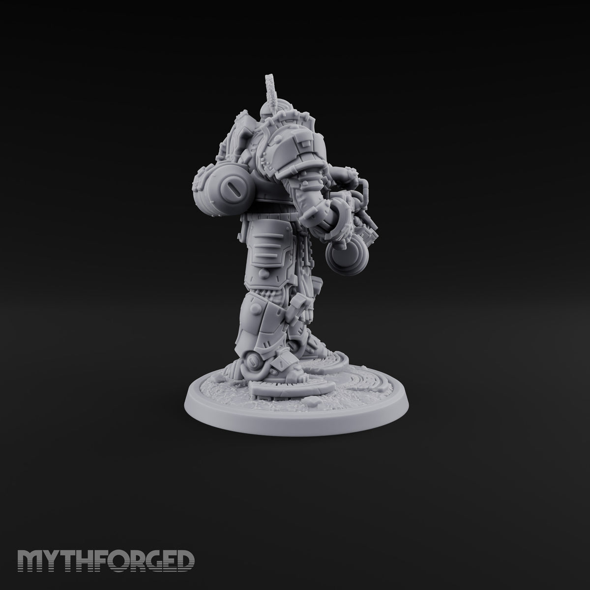 Armed to Overwhelm Human Heavy Gunner B