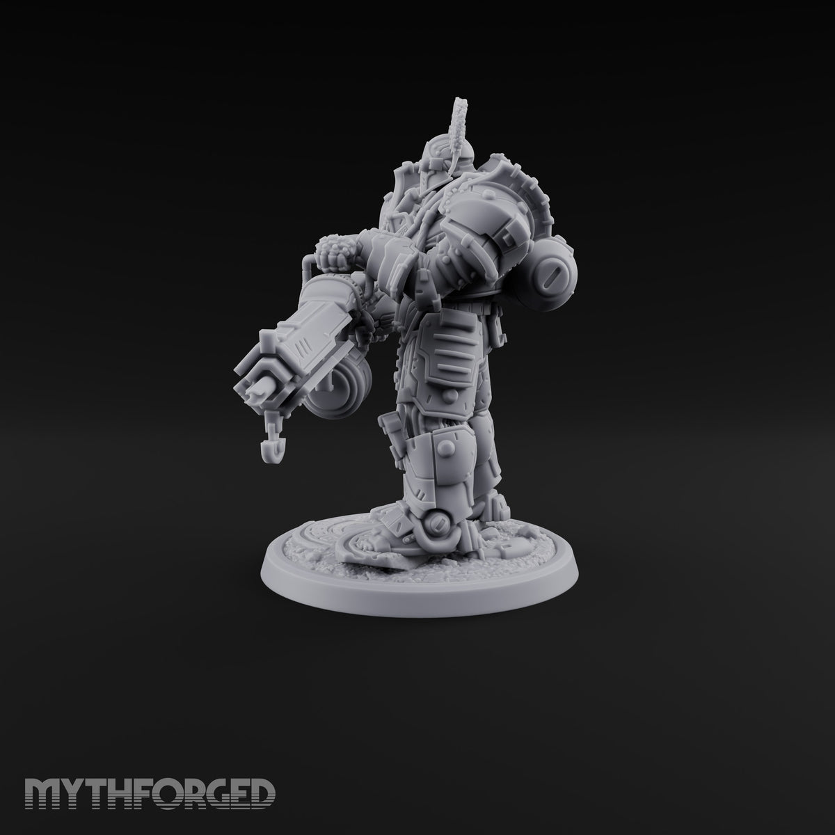 Armed to Overwhelm Human Heavy Gunner B